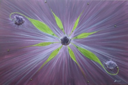 95 Duchovní láskyplné propojení (ametyst,olivín)